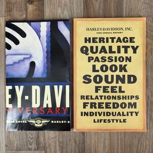 Vintage 1996‎ Harley-Davidson Inc Annual Report Collectible Biker Ephemera 90s